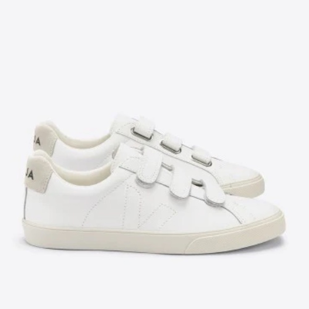 Veja White and Cream Women's Sneakers